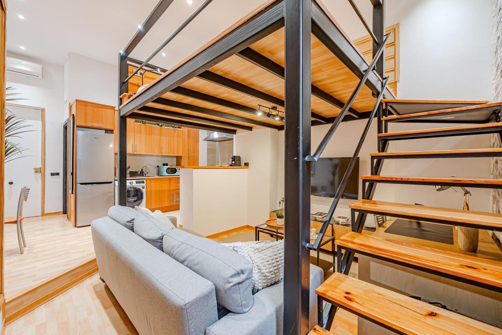Apartmán Increible Loft A 5 Min Del Retiro & Wizink Madrid Exteriér fotografie